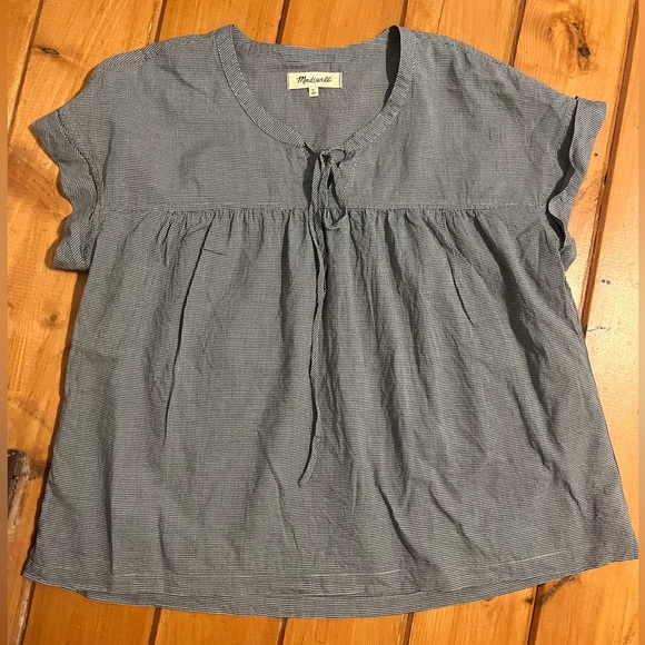 Madewell Tops - Madewell Gingham stop Sz M